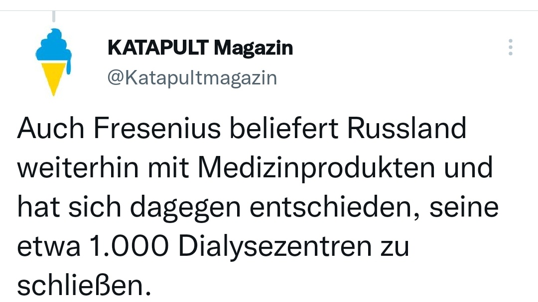 RArnsburg's tweet image. Normaler Mensch: "Ich will, dass dieser Krieg endlich endet."

Katapult: "Ich will dass diese Russen endlich ausgelöscht werden."