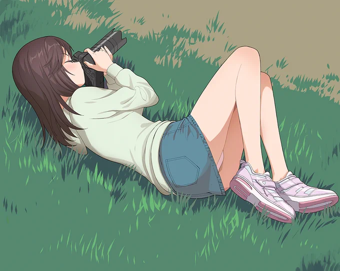 ローアングルからねらうほたるんです 