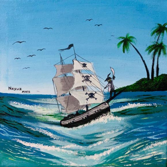 chestfinance's tweet photo. Have you submitted your Ship for our design contest on discord yet..?🤔🏴‍☠️ #DeFiPirates https://t.co/2olbTf0Anj