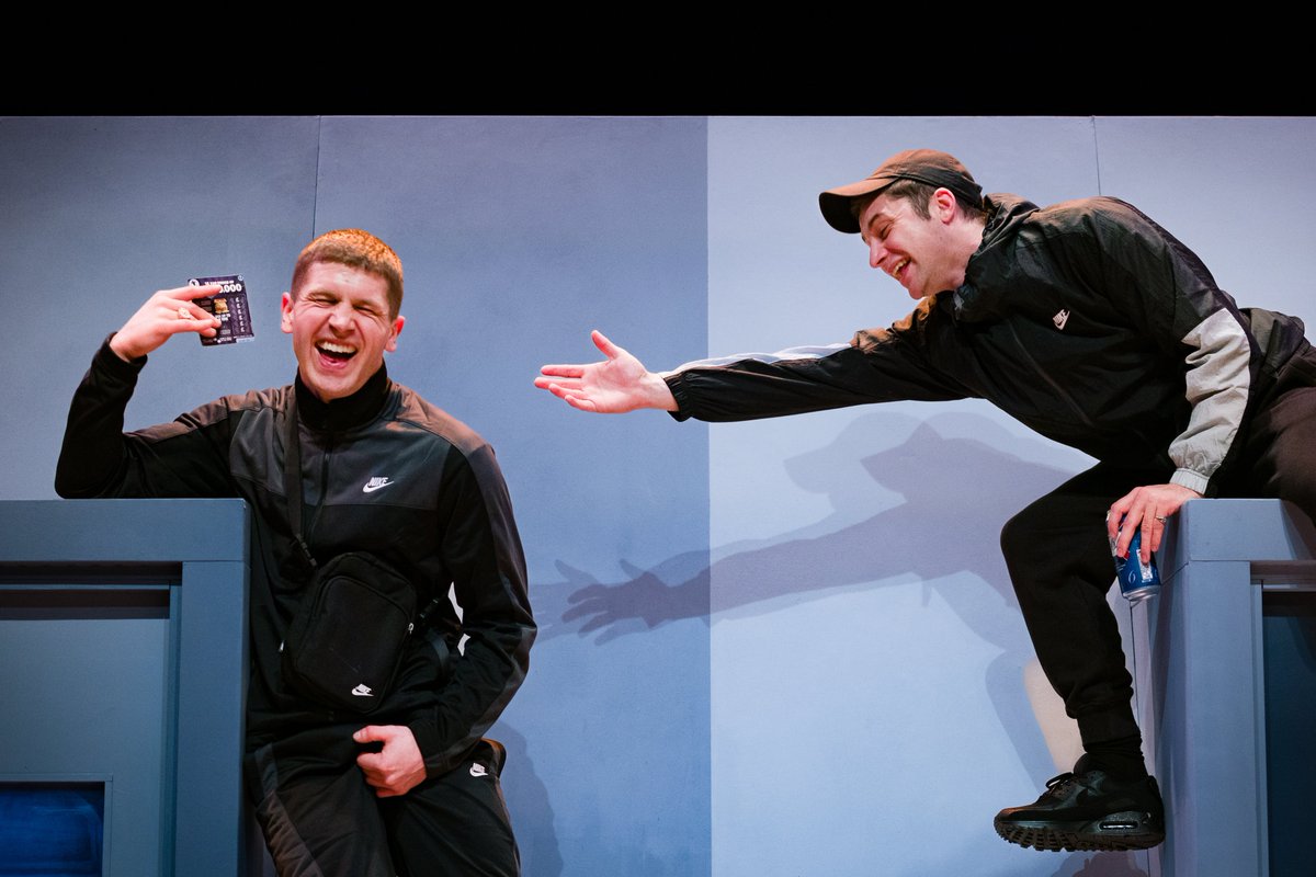 BristolOldVic's tweet photo. Sorry, You're Not A Winner opened in The Weston Studio last night!

We're so proud to have this show with us, written by @samueldbailey &amp; directed by @JesseJones_TWE - both alumni of our Made In Bristol training scheme for young artists. 

Go teammmm!

🎟️ https://t.co/BZjcup4LDK https://t.co/nvvFdyRGXz
