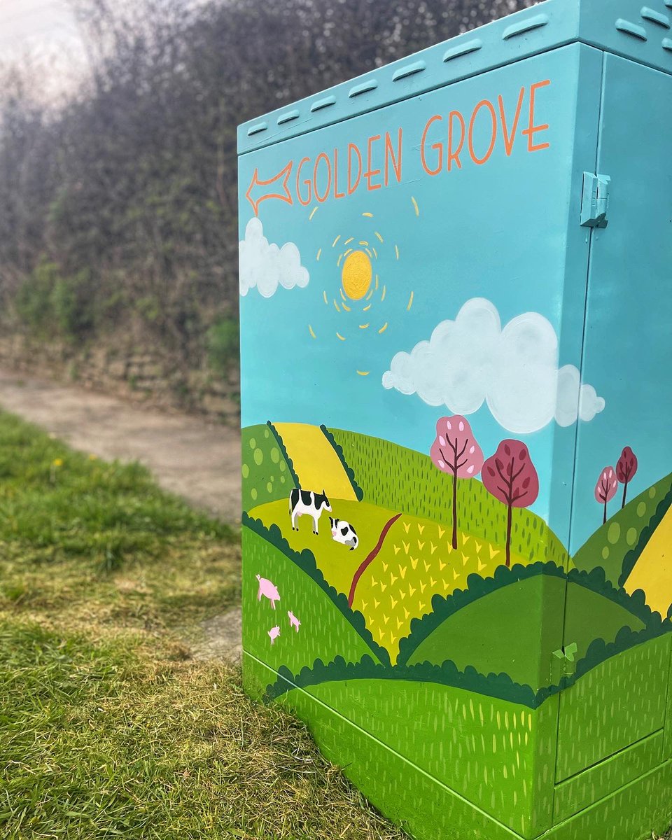 CllrAStevens's tweet photo. Great to see the first of the new paintings we commissioned back in February with @freshcreativeco has been completed.
Keep an eye out for the next ๐
@NicolaMatthew16
#penyrheol #gorseinon #grovesend #mural #streetart #backbritishfarming https://t.co/Dh9hGQnVcE