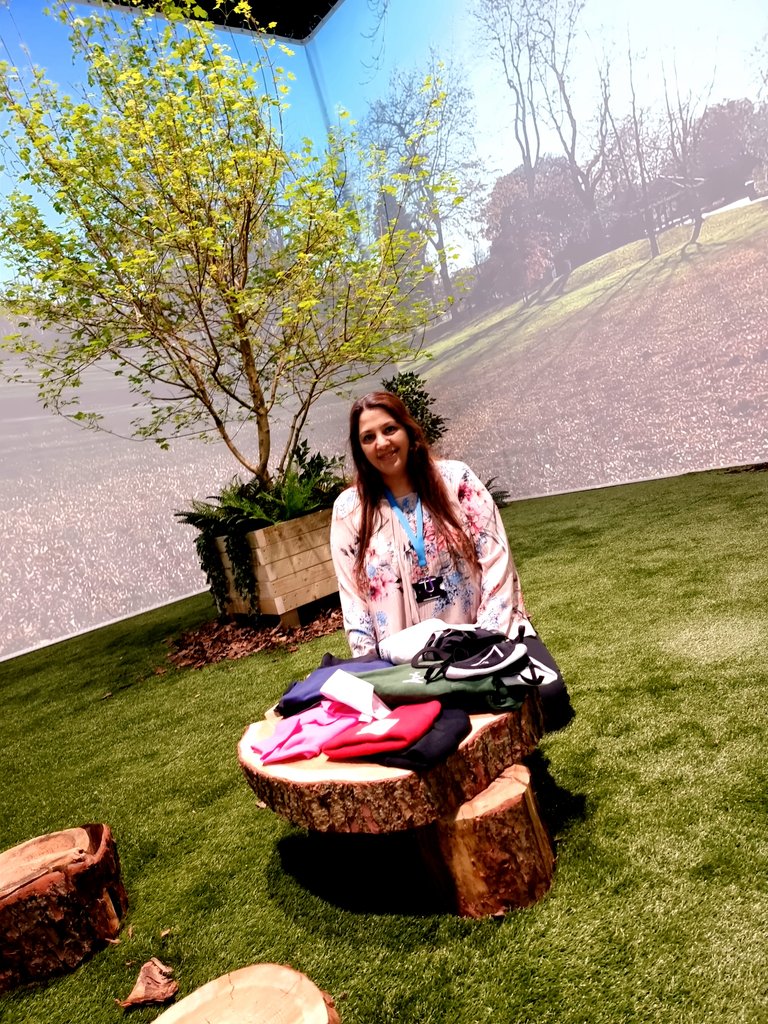 Great visit from our partner SEN school today, massive thanks to <a href="/artchaseries/">Artcha Series</a> for collaborating with our research and  providing children with clothes and gifts  😇👏🎁