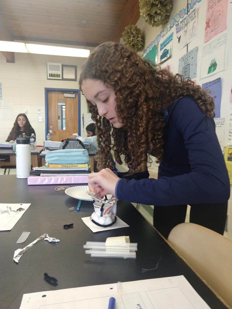 Kristen Fossa (@mrs_fossa) on Twitter photo We had a fun 2 days learning about NASA's future plans to land on the moon again! Students designed lunar landers with shock absorbers and tested them out today! #NASA #Engineering #Steam <a href="/CTBarkalow/">Barkalow Middle School</a> We had a fun 2 days learning about NASA's future plans to land on the moon again! Students designed lunar landers with shock absorbers and tested them out today! #NASA #Engineering #Steam <a href="/CTBarkalow/">Barkalow Middle School</a>