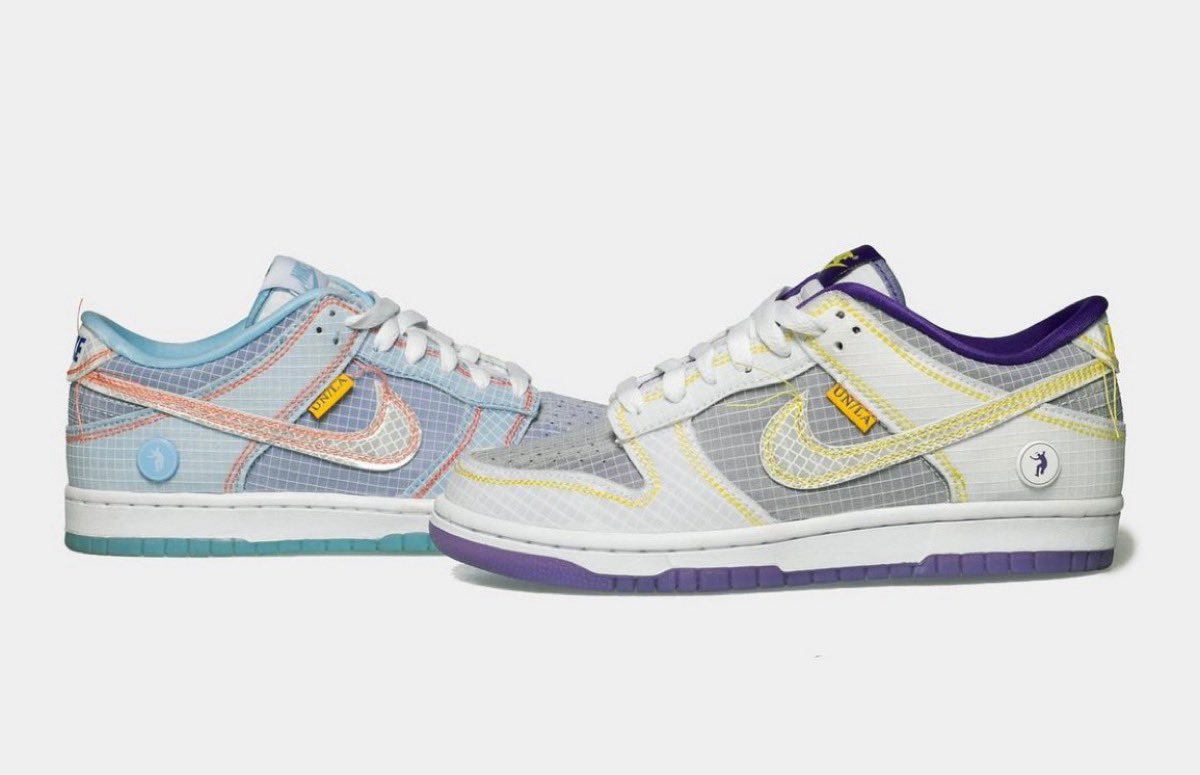 Union × Nike Dunk Low “Passport Pack” Argon & City Pack ・UNION LA