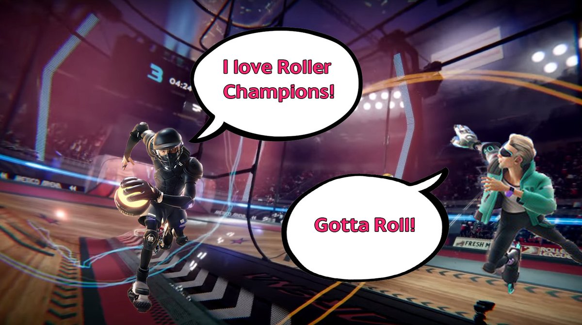 OfficialRollerC's tweet photo. Fanart from a dedicated fan!😍
Use the hashtag #RollerArt if you want to post more fanart! 🤪
#GetRolling https://t.co/UApBqMPygl