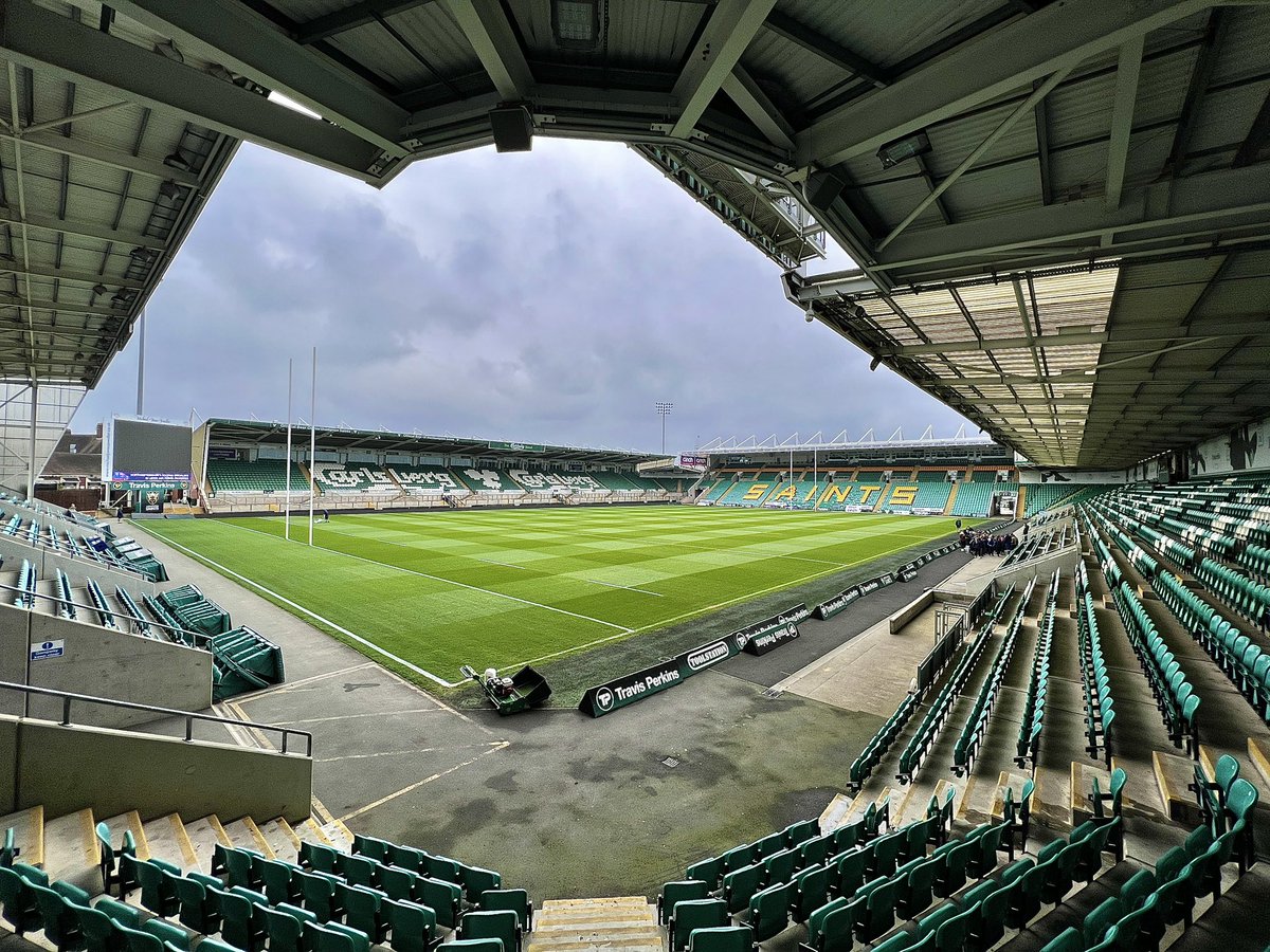 SaintsRugby's tweet photo. Open for business ✅

Get yourself down to the Gardens if you fancy some Wednesday night Cup rugby! https://t.co/Ty6JSXu3V4