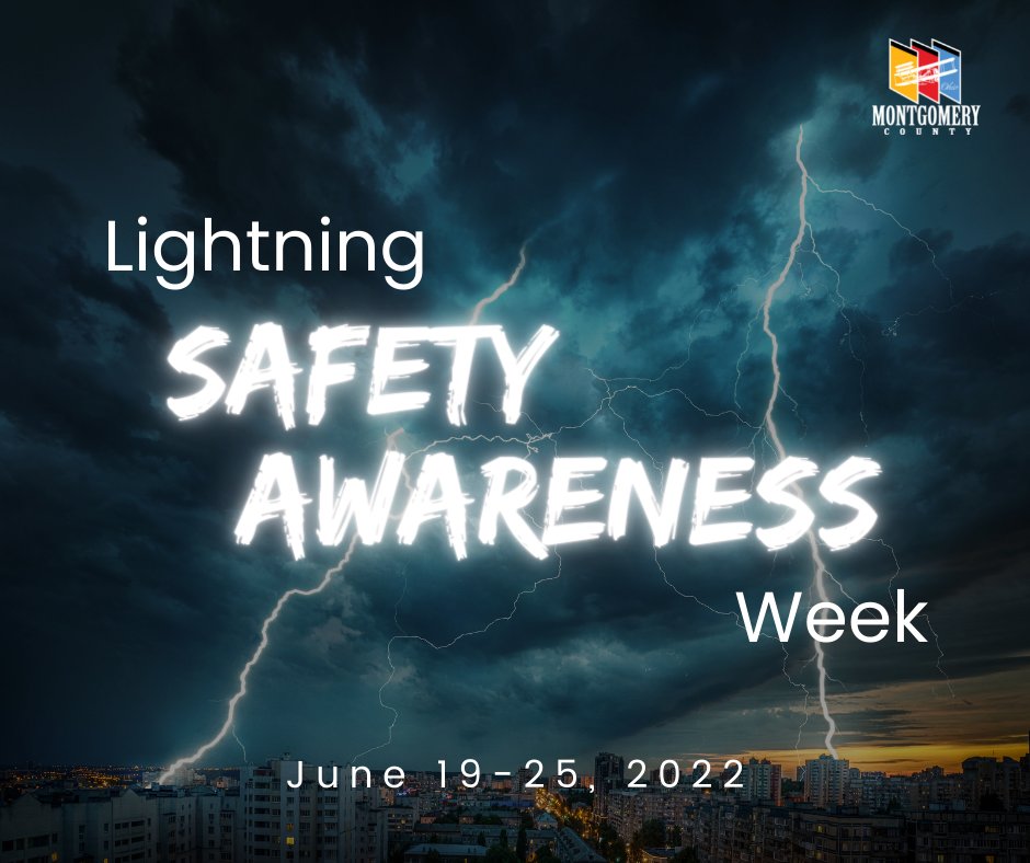 MCOhio's tweet photo. Welcome to #LightningSafetyAwarenessWeek 🌩️

Today’s tip: There is no safe place outside when thunderstorms are in the area. 

More tips: https://t.co/bwc1Qm7nWh https://t.co/GkdiOHRsuI