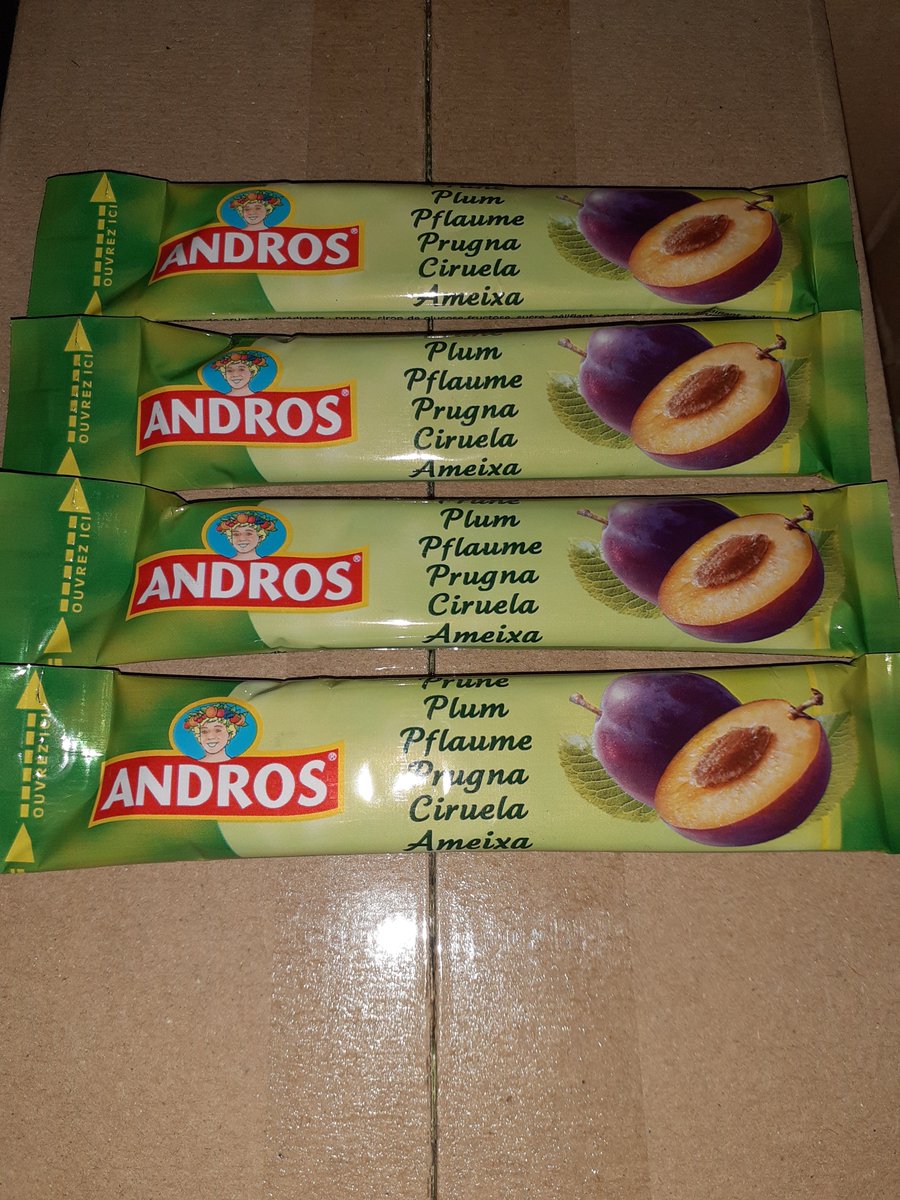 Andros Jam Preserve Stick Sachets 100 x 25g 
..!!!.. REDUCED ..!!!.. Short/Dated stock. 
The clue is in the name 'Preserve'... 

Andros are known for superior quality &amp; being the makers of Bonne Maman, UK’s best selling jams. 

See info at facebook.com/ImpactBrands