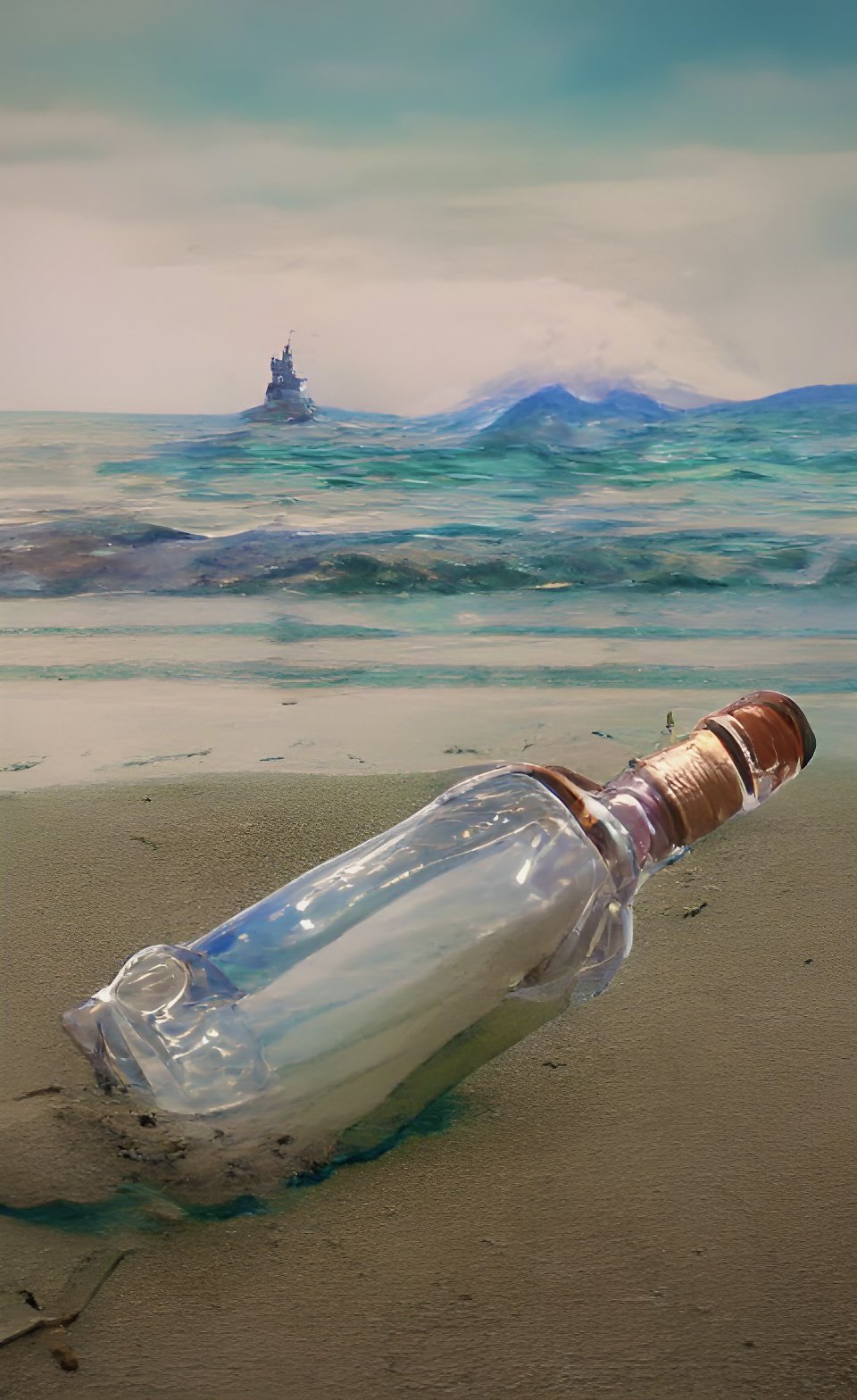 🎨 taylor swift ai art on X: “message in a bottle is all i can do, standing here hoping it gets to you” - taylor swift / X