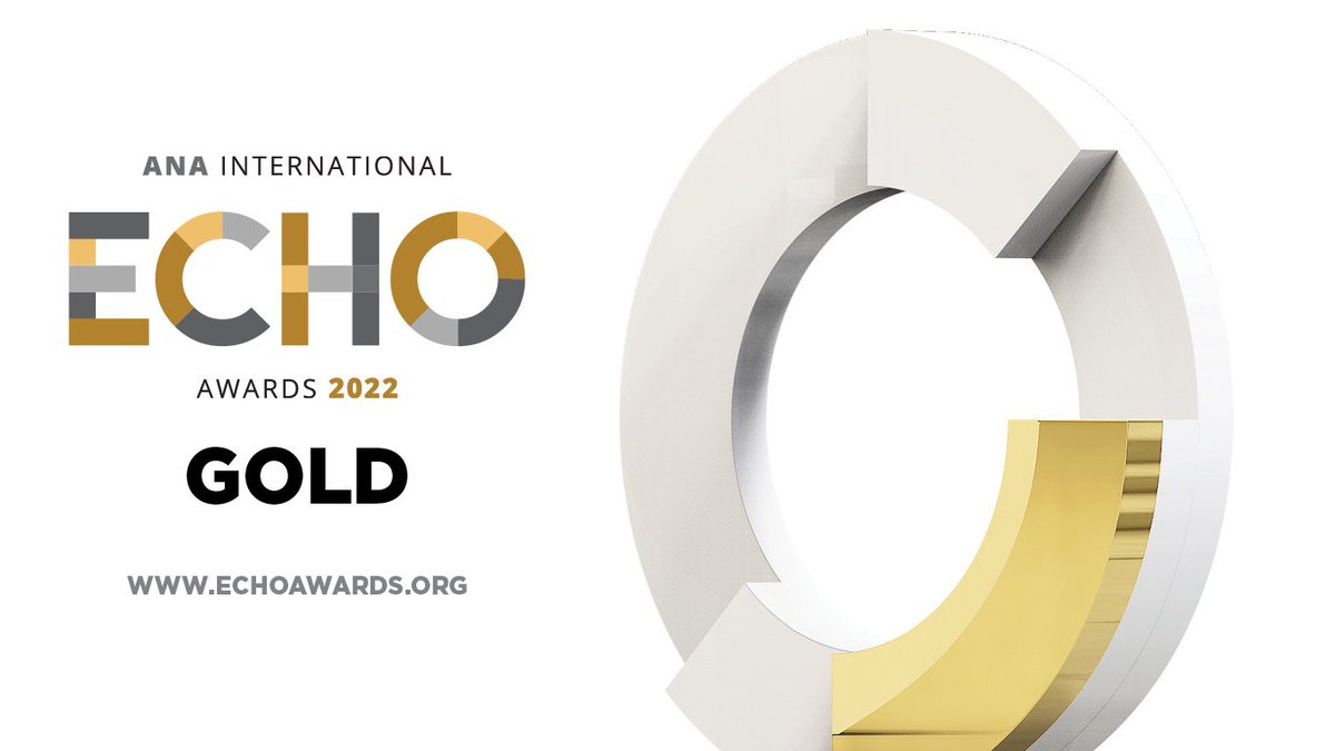 It is an honor to win Gold in Marketing Data Strategy of the Year at the <a href="/ANAmarketers/">The ANA</a> ECHOs. Recognized for our work with <a href="/Walgreens/">Walgreens</a> on Vaccine Readiness Model. Congrats to our teams, <a href="/ChoreographData/">choreograph</a>, <a href="/WPP/">WPP</a>, @GroupMWorldwide, partners &amp; Walgreens! bit.ly/3IS3XQI