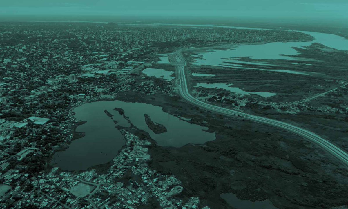 En el 2017 impulsamos un concurso internacional de ideas para el desarrollo del Bañado Norte en la Capital, con el objetivo de encontrar las ideas más innovadoras y adecuadas para la ciudad, sobre un polígono de 514 has. Hago hilo con los proyectos presentados!