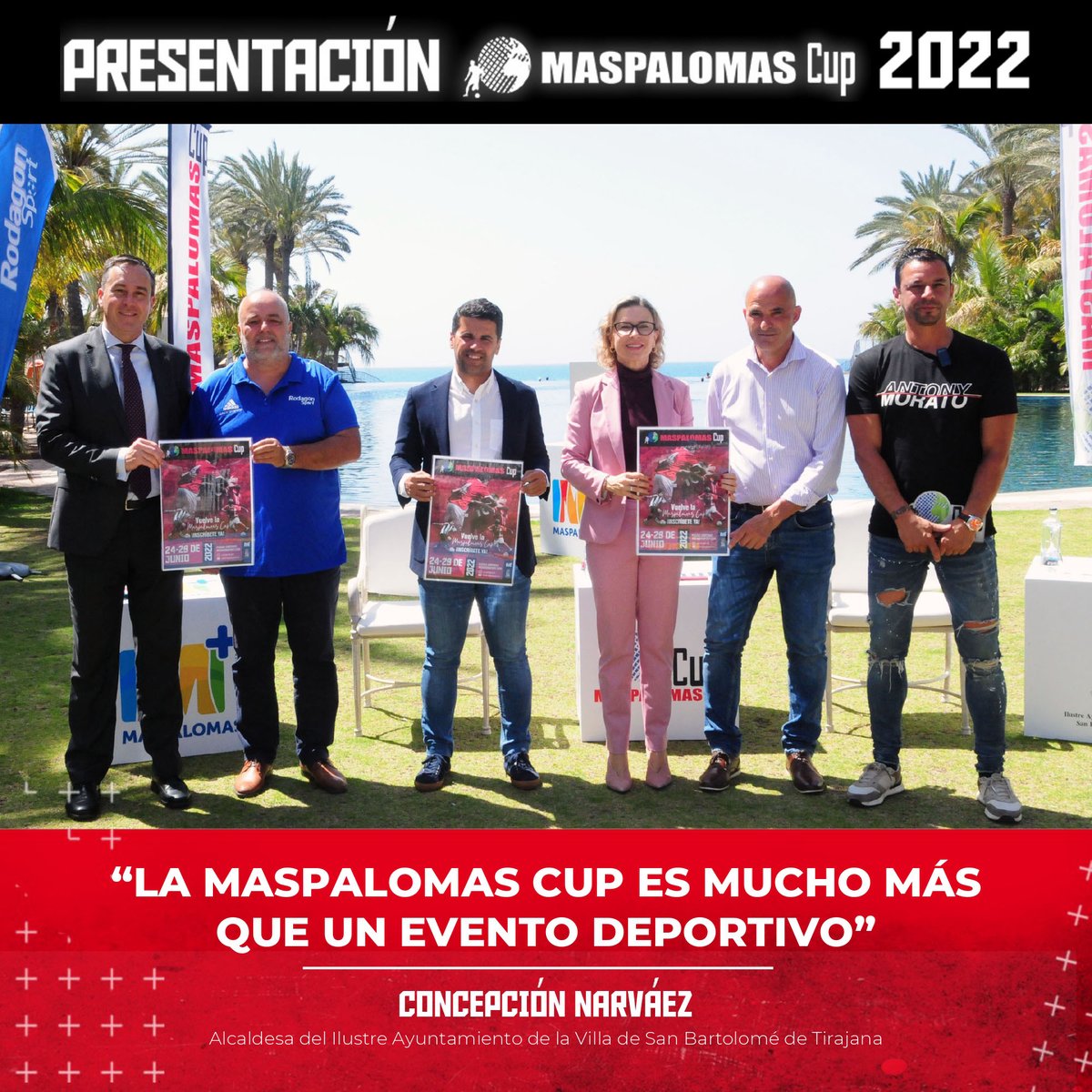 MaspalomasCup's tweet photo. 🎙️ 𝗣𝗥𝗘𝗦𝗘𝗡𝗧𝗔𝗖𝗜𝗢́𝗡 𝗢𝗙𝗜𝗖𝗜𝗔𝗟  #MaspalomasCup22 ⚽

Hoy miércoles, 30 de marzo, ha tenido lugar la primera 𝒓𝒖𝒆𝒅𝒂 𝒅𝒆 𝒑𝒓𝒆𝒏𝒔𝒂 de la 7️⃣ª edición del torneo. 

¡Gracias a tod@s por venir! 😁👏🏼

📲  https://t.co/t6axJdgdjc https://t.co/Eu2AjiaqIh