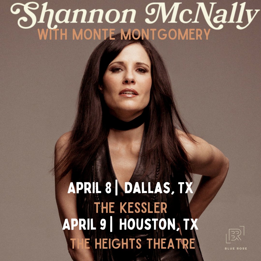 See you next week!

4/8 The Kessler Theatre Dallas 
4/9 The Heights Theatre Houston

Tickets: shannonmcnally.com/shows

#WaylonJennings #TheWaylonSessions #Americana #CompassRecords #BlueRoseMusic #Women #ShannonMcNally #country  #countrymusic #songwriter  #Texas