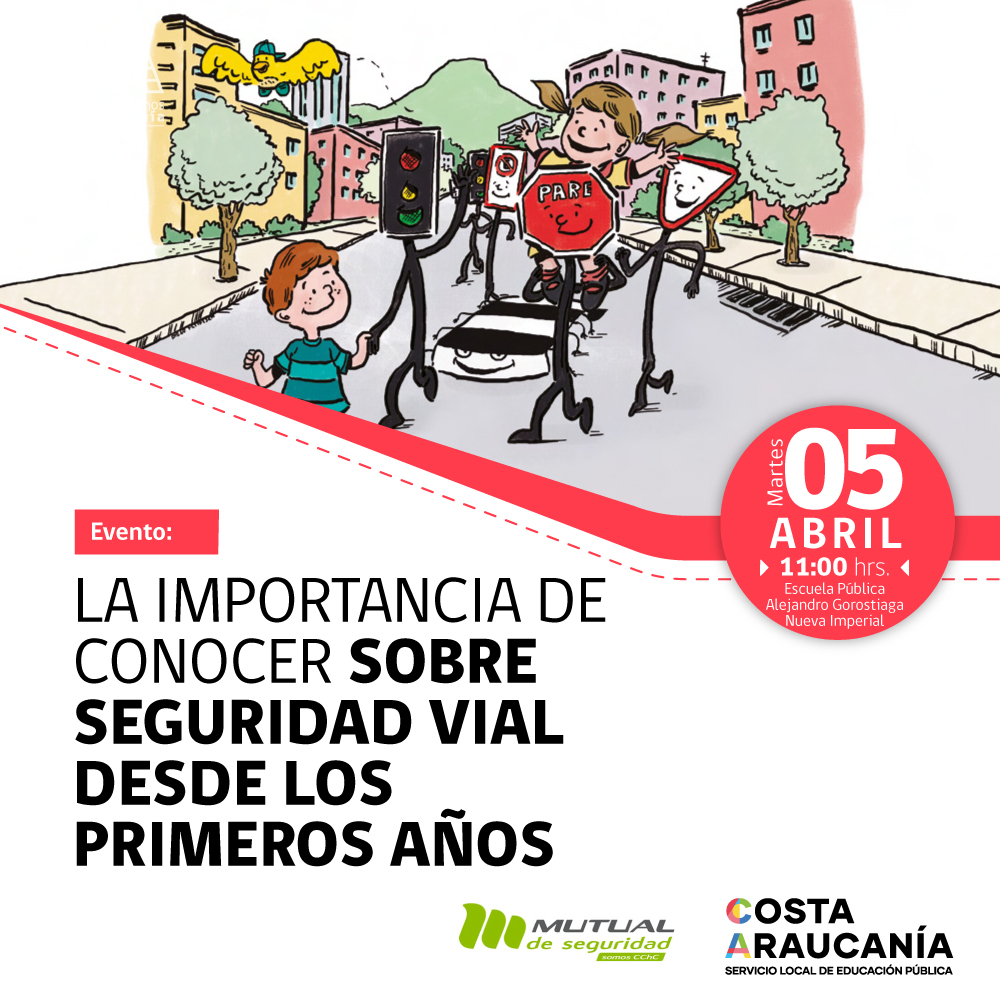 SLECostaArauca1's tweet photo. ▶ | #NotasSLEPCA
“La importancia de conocer sobre seguridad vial desde los primeros años” es la iniciativa entre #Mutual y el #SLEPCostaAraucanía que busca fomentar en los niños y niñas lo importante que son las señales del tránsito y el por qué es fundamental respetarlas. https://t.co/GlDffVEGGc