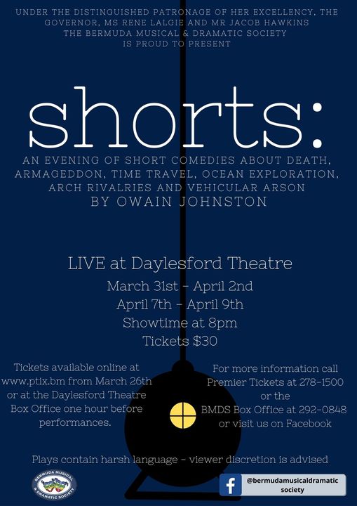 OwainRG's tweet photo. Opening night tomorrow - looking forward to getting audiences back in the theatre #Bermuda  #theatre https://t.co/My4KSnhqnb