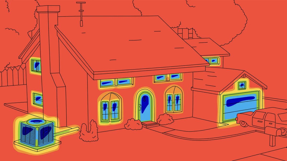 NebEngineering's tweet photo. A heat pump, which uses half the energy of other electric home-heating devices, might be right for your home: βYou put in a watt of electricity and get 4 watts out of it. Itβs like magic,β says David Yuill of #NebEngineering & @TheDurhamSchool https://t.co/S9L3BfXXA5 @wirecutter https://t.co/R6LDl9GjnW