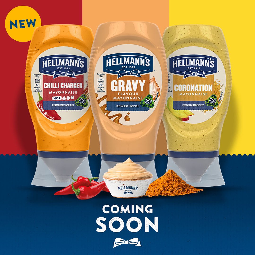 HellmannsUK's tweet photo. WE CAN CONFIRM THIS IS NOT AN EARLY APRIL FOOLS.....coming soon to a supermarket near you. 😉

#hellmannsuk #hellmannsmayo #gravymayo #new https://t.co/QVBjRBlPkr