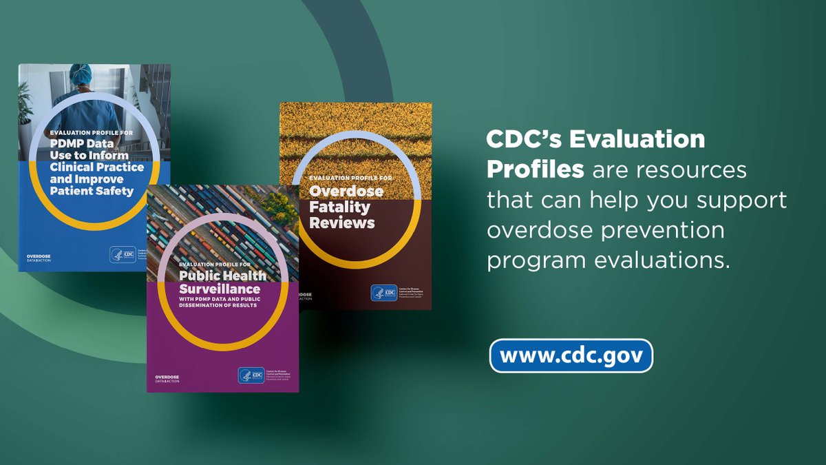 CDCInjury's tweet image. You can tailor our #OD2A evaluation profiles for the needs of #OverdosePrevention programs and initiatives. 

Check out CDC’s profiles here: go.usa.gov/xz2W7?cid=twit…