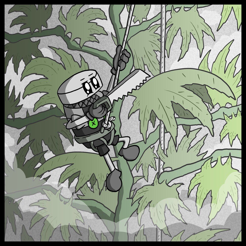 Toonbuds1's tweet photo. Don’t forget to trim to allow more light and airflow ☀️🌬#toonbudskeefer #treetrimmer #greenthumb #tree #artwork #smallbusiness #light #airflow https://t.co/nC4ik82ns8