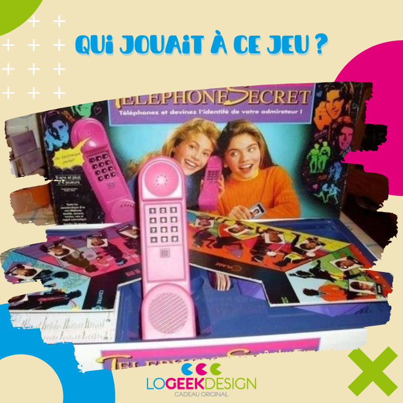 Logeekdesign's tweet image. ▀▄□ L&apos;instant Geek □▄▀
Ooooh ce jeu ! Qui y a joué ? 
#jeudesociete #telephonesecret #annee90 #rétro #tesunvraisi #logeekdesign