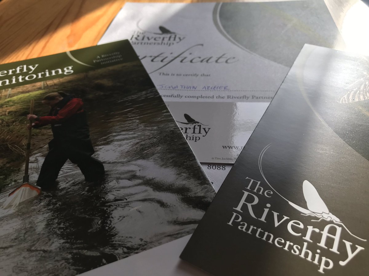 Thanks @BeckL76388162 it was great to finally meet you in person and to join the @Riverflies partnership today. I look forward to start monitoring on the Tweed! for with @SuzannaKTay, @RiverTweedNews, @BordersForest and the other volunteers! An example were collaboration is key!