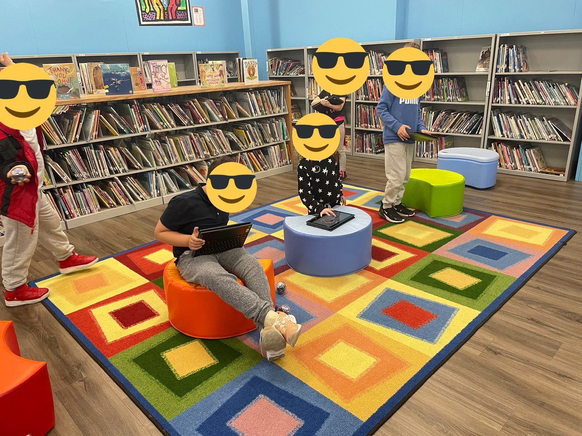 Having fun with our new @sphero bolts. Third grade is learning  to drive these fast round robots before we start coding after break. Patience, coding, problem solving, joy and teamwork. Drivers licenses coming soon!