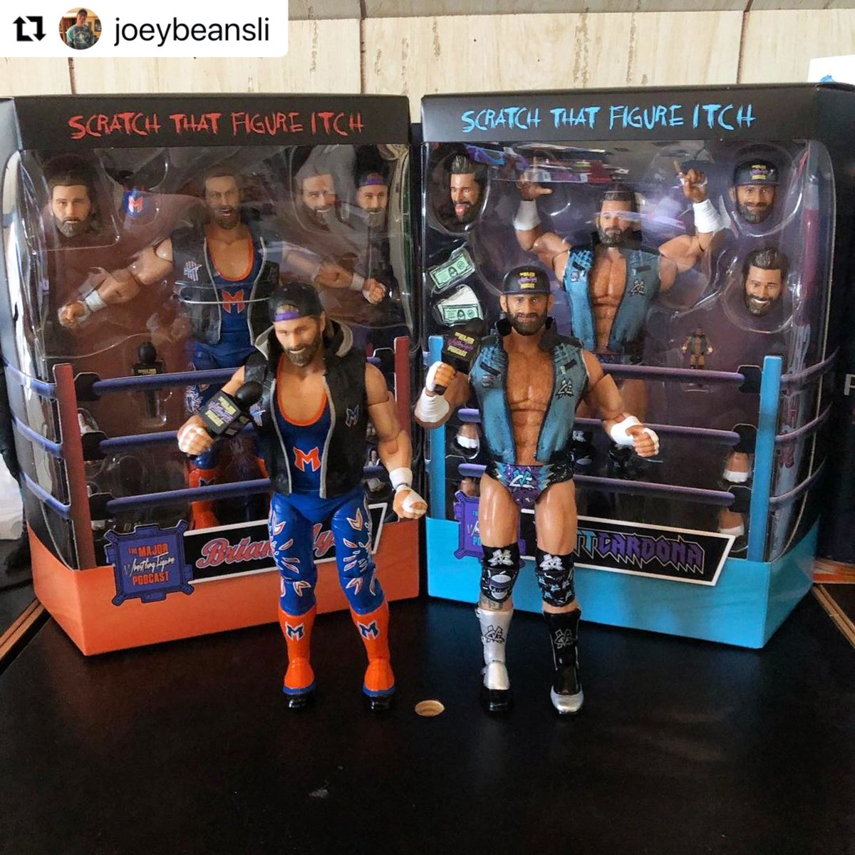 RingsideC's tweet photo. Have you got your #MajorBrothers Ultimate Figures yet? 😬

Repost joeybeansli
・・・
Thank you @ringsidec !! #scratchthatfigureitch

#MajorWFPodcast #Super7 #BrianMyers &amp; #MattCardona Ultimate Figures are IN STOCK!

Shop now at https://t.co/zqp1yskxgD! https://t.co/q1vT8lBGTM