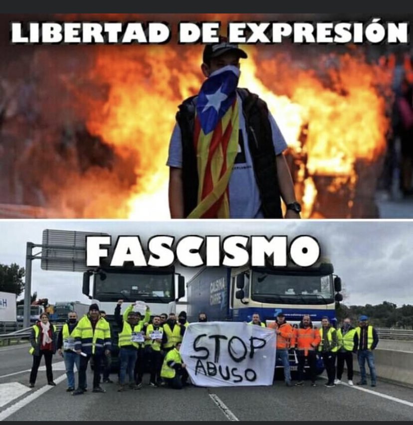 lluch2014's tweet photo. @La_SER @gabrielrufian Así defiende el golpista de Rufian a los suyos! https://t.co/y61CKq83Mk