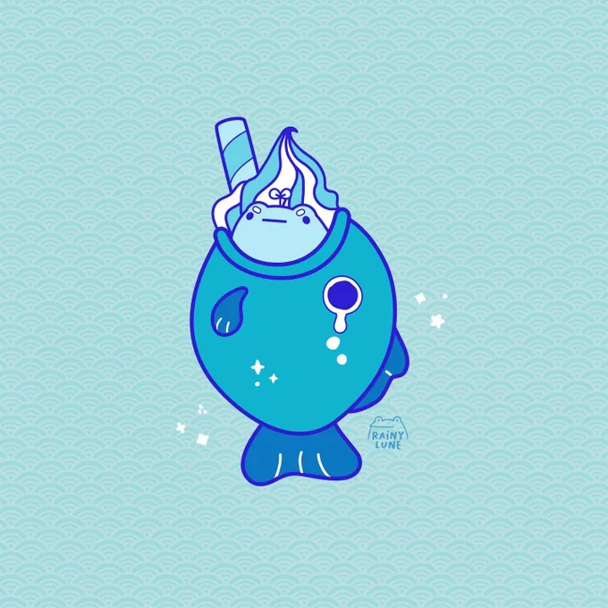 omg frog and fish is my Favorite flavor of ice cream, how did you know 😍 