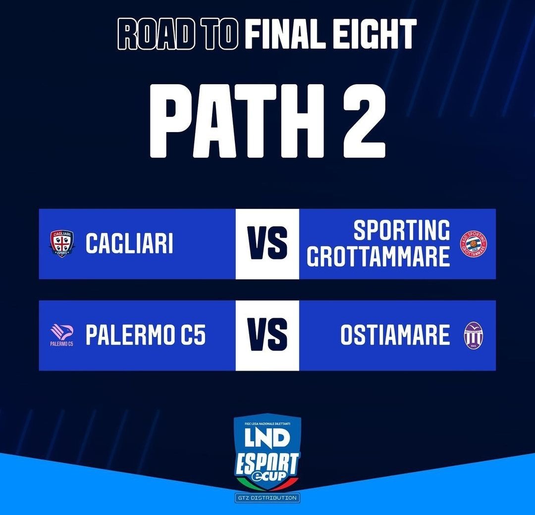 #roadtothefinaleight 🏆⚽🎮 andata del path 2 <a href="/LNDEsport1/">LND Esport</a> #eCup 🔝🏆🎮