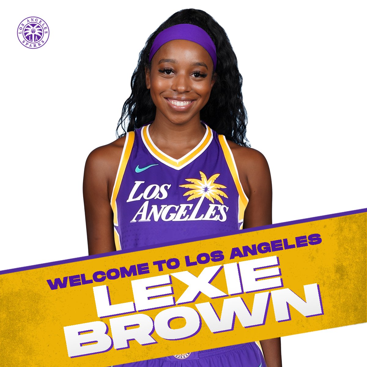 Los Angeles Sparks on X: Welcome to LA, Lexie! @Lexiebrown