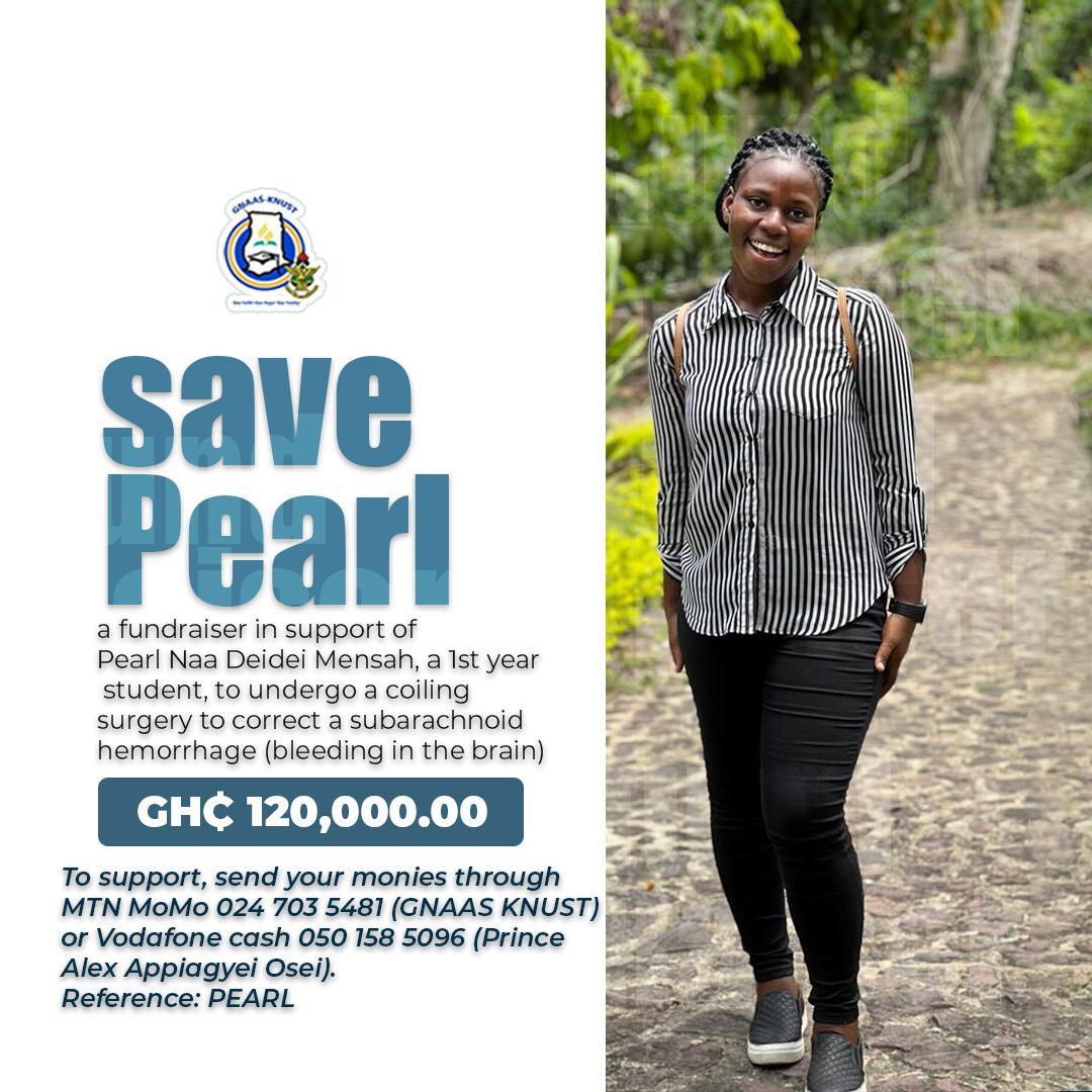 CFC_Lyna's tweet photo. Still counting on your donation via momo 024 703 5481 and vodacash 050 153 5096 #SavePearl https://t.co/qPodgfWZHw
