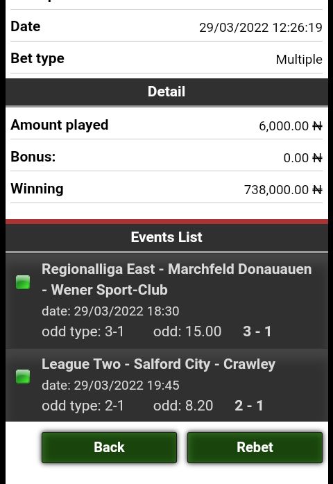 Good day <a href="/masterpickzbet/">Albert Obi</a>. Thanks for staying true to your words Your games are the best!
#ChrisRock #EFCC #Buni #DSTV #Timaya #Igbo #FIFA #Ibadan #Ighalo #North #BokoHaram #Amaechi #Egusi #Adidas #Egypt #Ricketts #Islam #Nenye #BNXN #