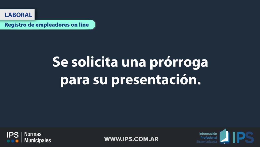 IPS_AR's tweet photo. #CABA 
Registro de empleadores online https://t.co/PdLPFYM4fI
#laboral #registrodeempleadores #Online https://t.co/adBlngzb7a