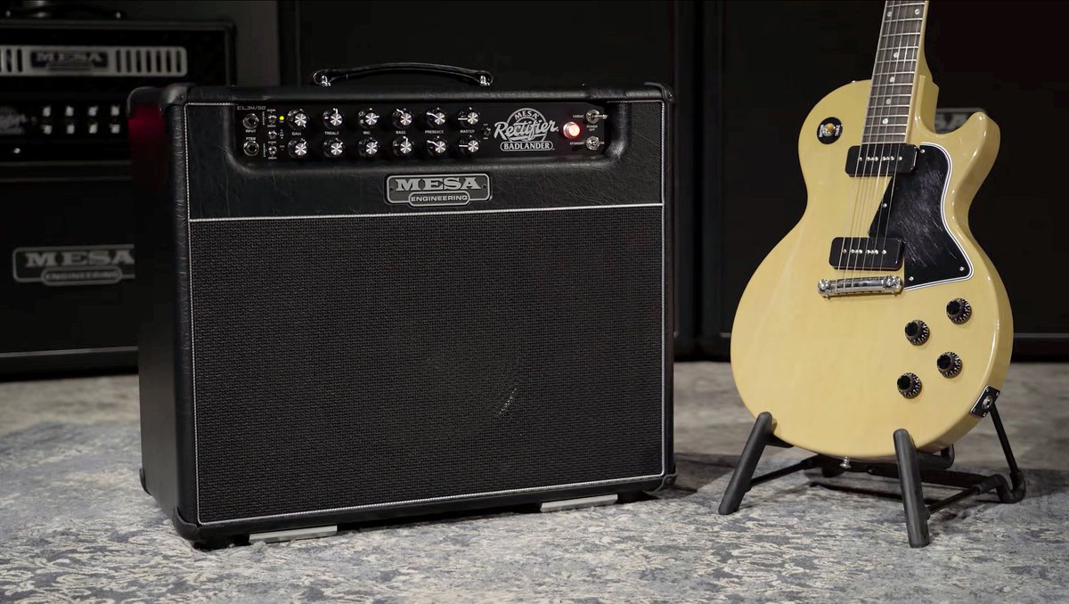 MesaBoogie's tweet photo. Ready for Riffing!
#MesaBoogie #Badlander50 https://t.co/ekMzUMjvoc