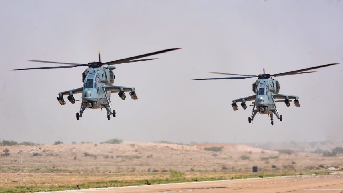 IAF_MCC's tweet photo. In another step towards becoming #AtmanirbharBharat, #CCS has approved procurement of 10 Light Combat Helicopters (LCH) for #IAF and 05 for #IA.

A potent platform, #LCH has one of the highest operating altitudes among the combat heptrs in the world.

https://t.co/MF0dzIHaj7 https://t.co/yxVmsBx4mi