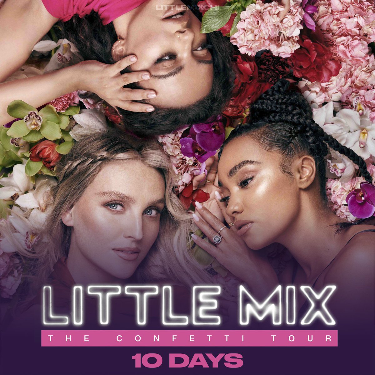 LittleMixCHI2's tweet photo. 10 días para que comience #TheConfettiTour 🎊✨🤩 @LittleMix https://t.co/ueHrkilsvH