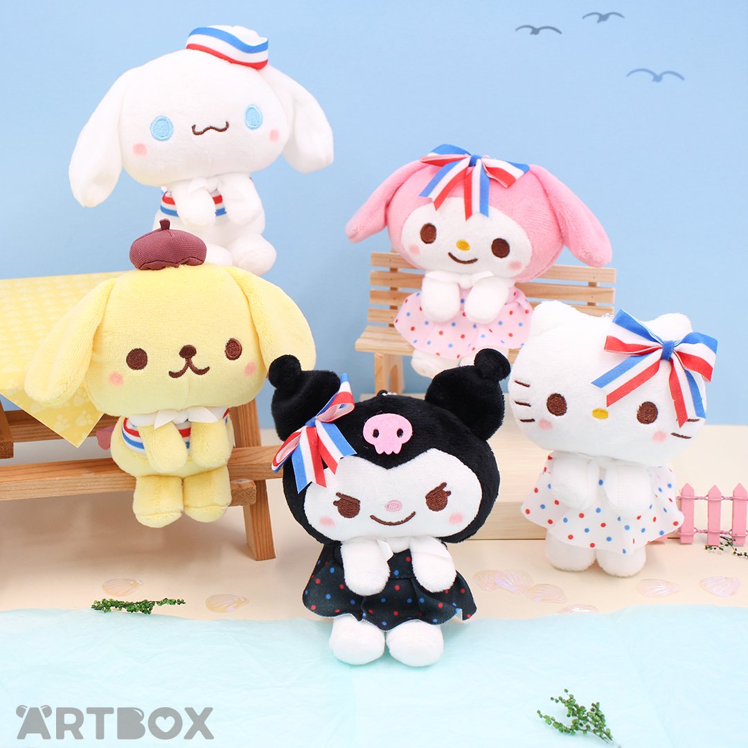 Bring on the sunshine & beaches ⛱️ Our new Marine #Sanrio & You Keychains are such Summer vibes... we know it's only just reached Spring but we're allowed to be excited 😅 >> artbox.co.uk/sanrio~b1.html