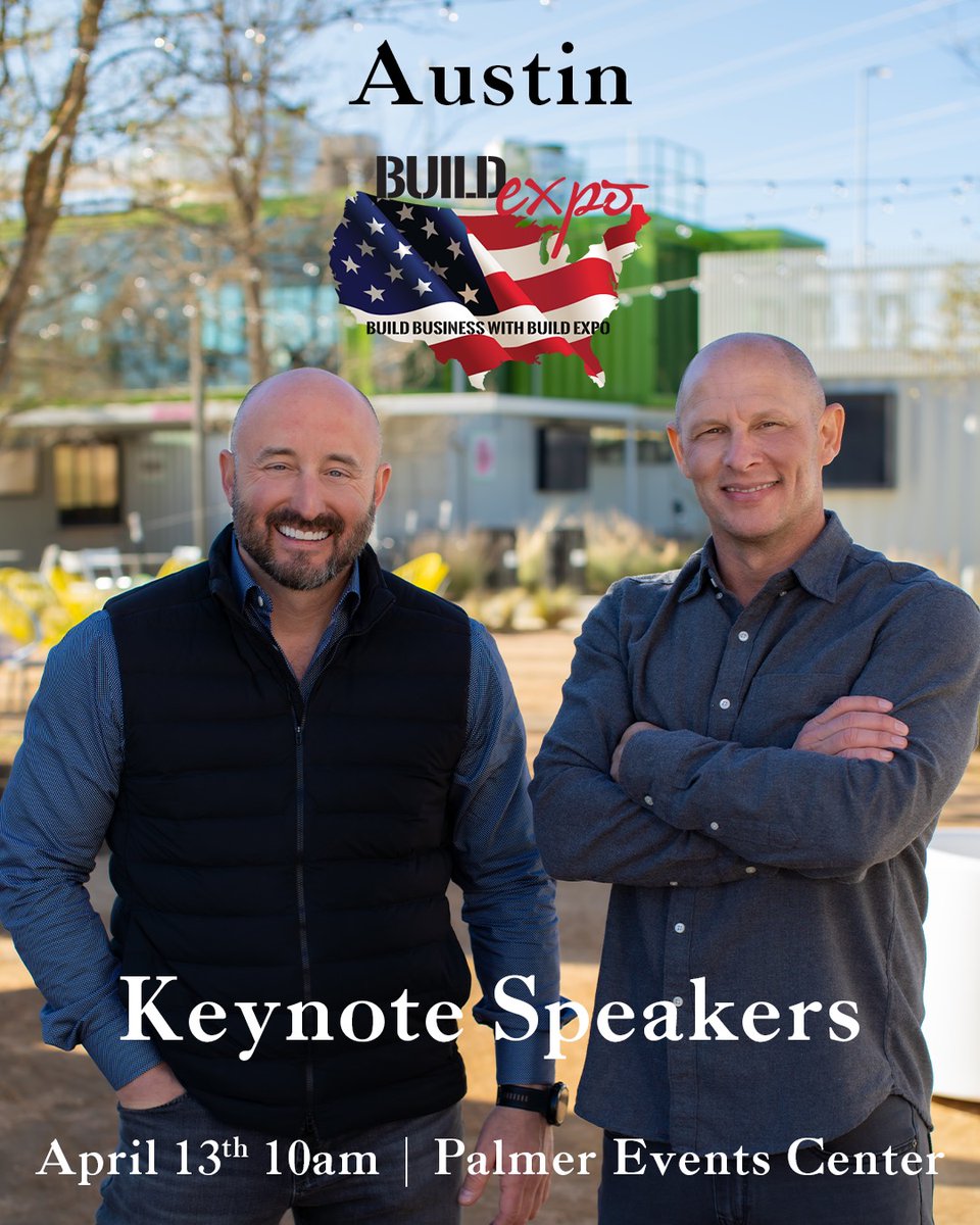 Mark and our lead designer Geoffrey will join Jeremy Smith, founder of Citadel Development Services, at the Build Expo Austin to talk The Pitch Austin and the future of design in Austin's rapid growth!⁠

Free registration to the packed two day event: lnkd.in/ggwxHeY