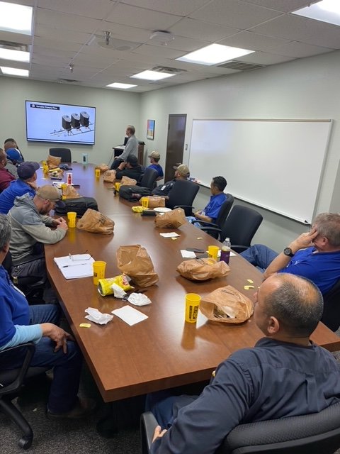 GonzalesF_M's tweet photo. GISD HVAC Technicians doing a Lunch an Learn on Boilers. Great Job Team! https://t.co/YQH8Sg1i1k