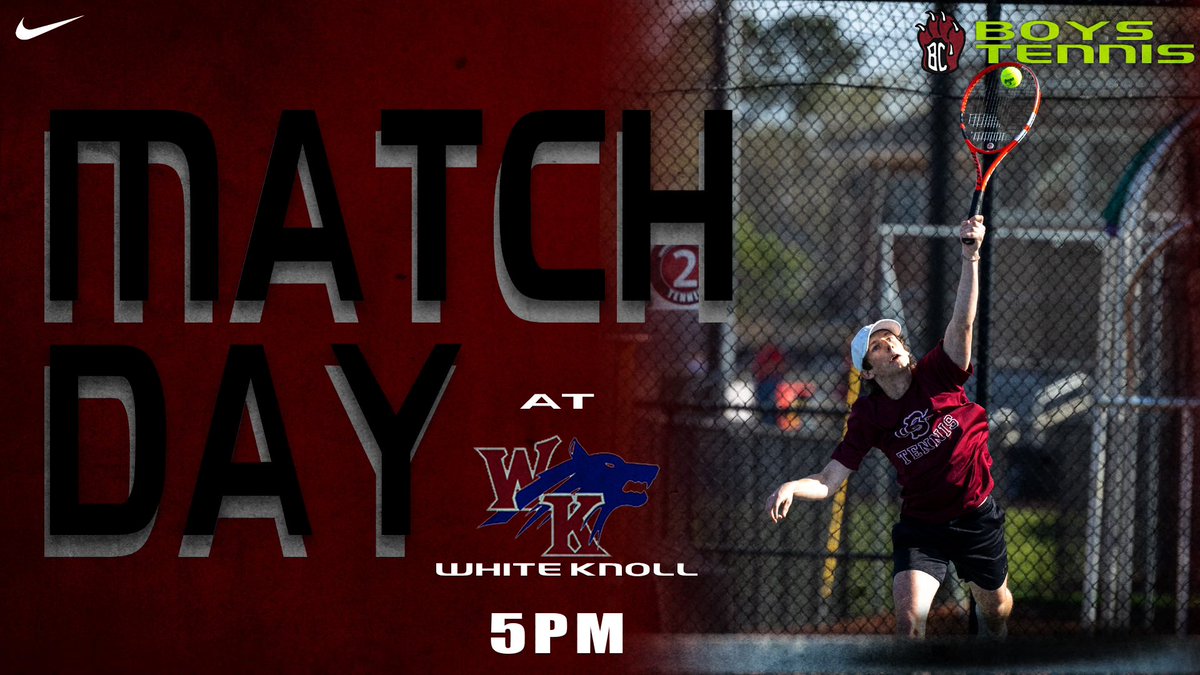Track &amp; Field is at Gilbert and Boy’s Tennis is at White Knoll! Go Bearcats!!!