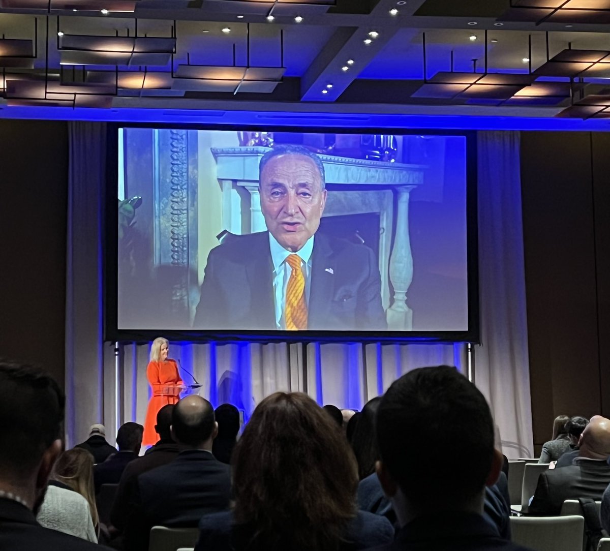 MPiasecki_HB's tweet photo. Attending @SEIA #FinTaxandBuyers Event in #NYC. Great opening remarks by President and CEO @HopperAbby and @SenSchumer. Looking forward to a great day discussing issues facing the #renewable #solar industry. https://t.co/p4cLIMl5WW