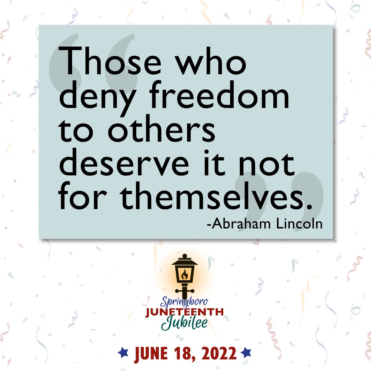 Springboro Juneteenth Jubilee tweet media