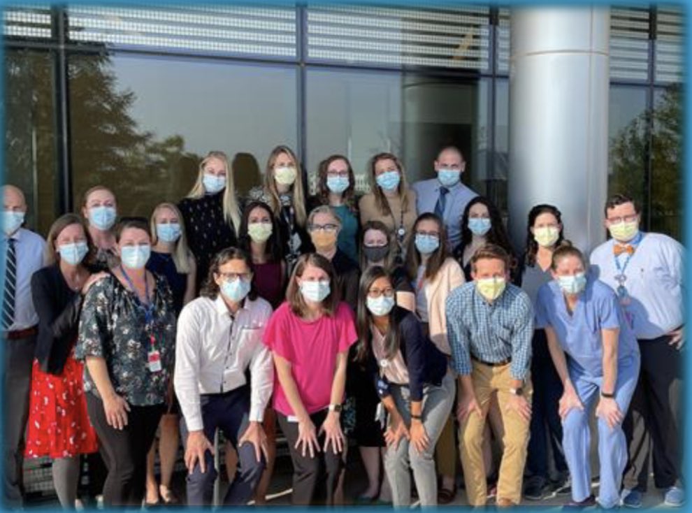 PedsneuroCU's tweet photo. Happy #NationalDoctorsDay to our dedicated, smart, and compassionate residents. We see how hard you’re working and appreciate how much your bring to your patients, our program, and each other. Thank you! #NeuroTwitter #MedEd https://t.co/YznR9KZPG6