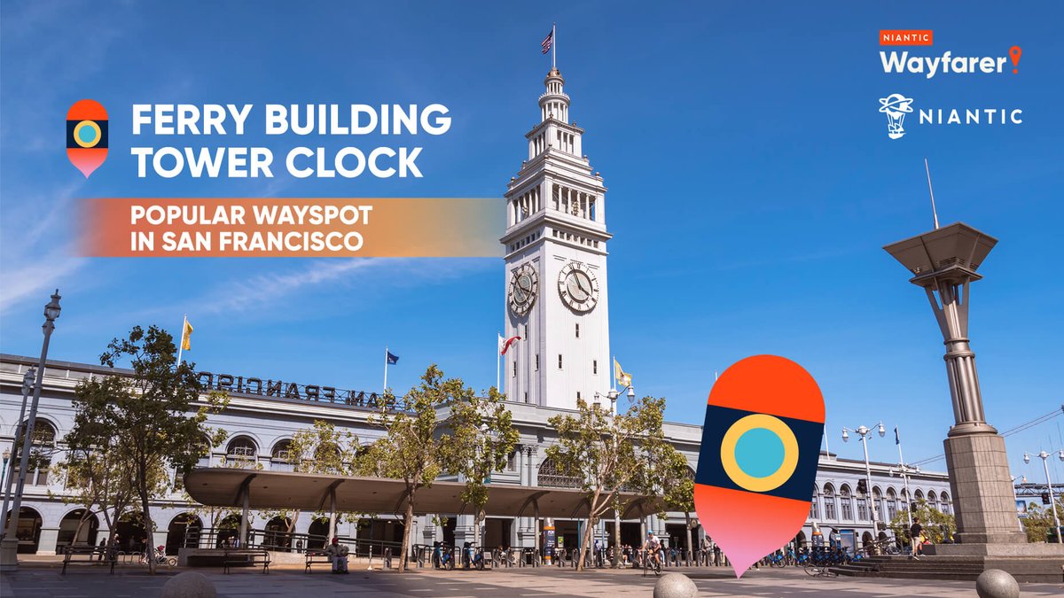 NianticSpatial's tweet photo. Looking for cool spots to explore in the Bay Area? Check out these popular San Francisco @NianticWayfarer Wayspots—and don't forget to take us with you! #WayfarerWeekly #MeetYouOutThere https://t.co/zIuJxoqS2i