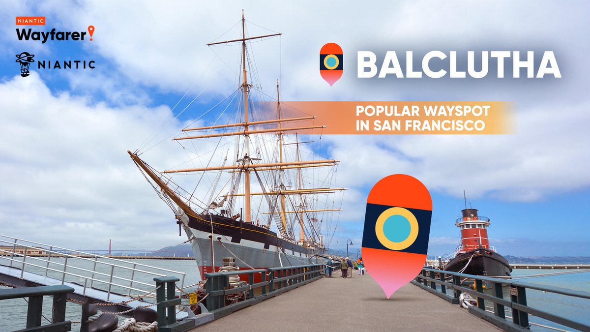 NianticSpatial's tweet photo. Looking for cool spots to explore in the Bay Area? Check out these popular San Francisco @NianticWayfarer Wayspots—and don't forget to take us with you! #WayfarerWeekly #MeetYouOutThere https://t.co/zIuJxoqS2i