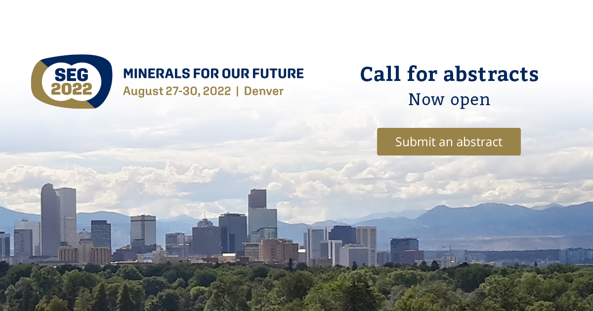 The deadline for abstracts has been extended to April 11 due to increased interest in having just a little more time. We can't wait to see everyone either online or in Denver!  seg2022.org #SEG2022