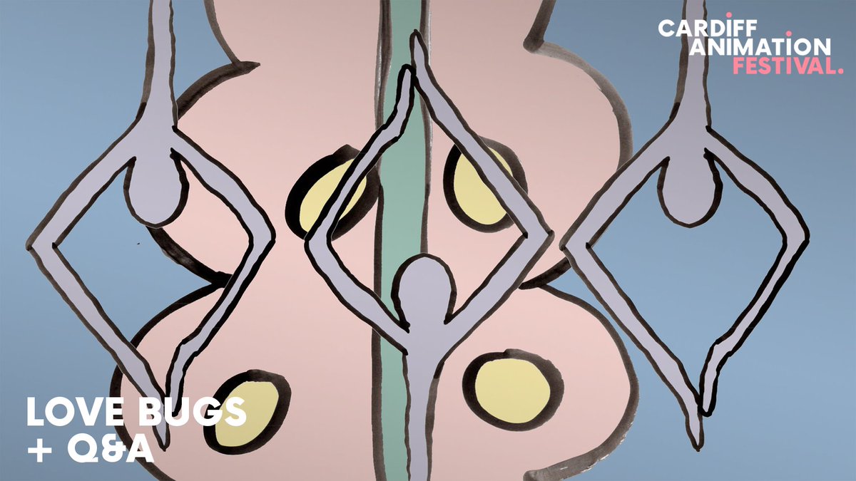 Cardiff Animation Festival (@cardiffanimfest) on Twitter photo Have you seen <a href="/sarahsilverwood/">Sarah Taylor Silverwood</a>’s animated Love Bugs exhibition at <a href="/chaptertweets/">Chapter Arts Centre</a>? If not, you’ve missed out – but now’s your chance to see it on the bug – sorry, BIG screen! 🪳❤️
Join Sarah for a screening and Q&A on Sun 10 April! Book your free spot now: cardiffanimation.com/love-bugs Have you seen <a href="/sarahsilverwood/">Sarah Taylor Silverwood</a>’s animated Love Bugs exhibition at <a href="/chaptertweets/">Chapter Arts Centre</a>? If not, you’ve missed out – but now’s your chance to see it on the bug – sorry, BIG screen! 🪳❤️
Join Sarah for a screening and Q&A on Sun 10 April! Book your free spot now: cardiffanimation.com/love-bugs