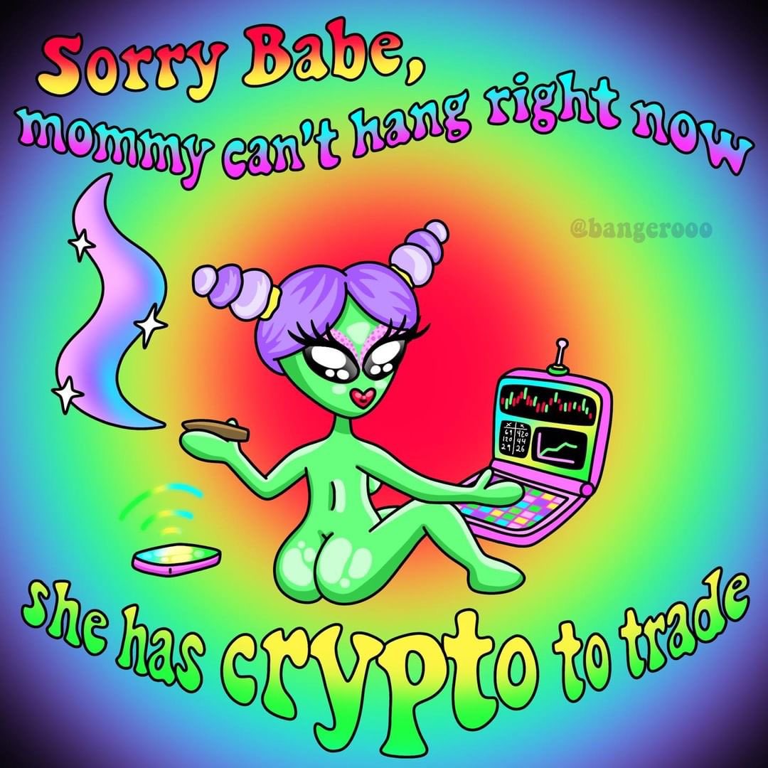 Sorry Babe 😘💜👽🤣😭 @bangeroooNFT 
.
.
.
.
#digitalart #ipadart #meme #wierdart #funny #aliens👽 #solana #tranceaddict #spaceart #crypto #cryptotrading #cryptoart #nft #nfts