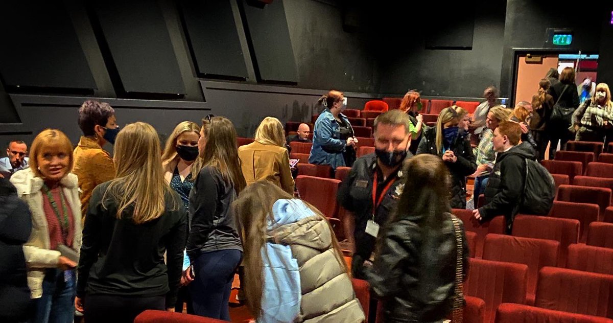 BrawTalent's tweet photo. There’s nothing quite like seeing a project in the cinema. Well done to the young people of ‘Routes’ @scottishfamilies for a brilliant film followed by an incredible Q&amp;A this evening.

#youthfilm #creativestorytelling #filmpremiere #moviemaking #iamnotalone https://t.co/dh77pAxqht